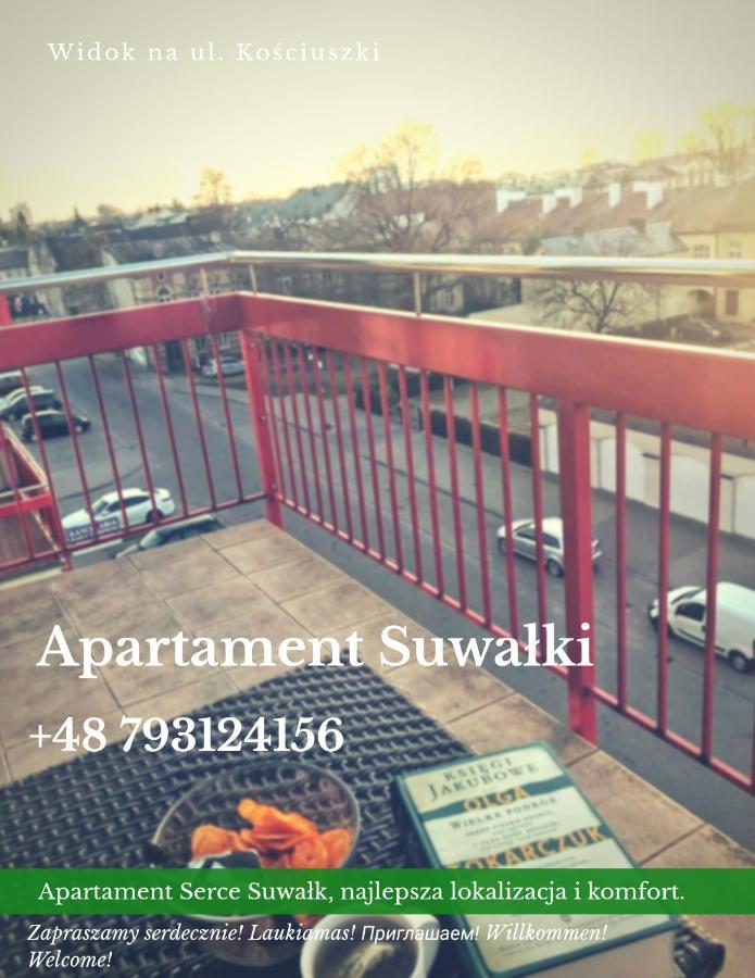 Apartament Serce Miasta | The Heart Of The City Suwałki Exteriör bild